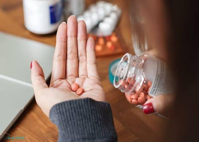 taking painkillers 