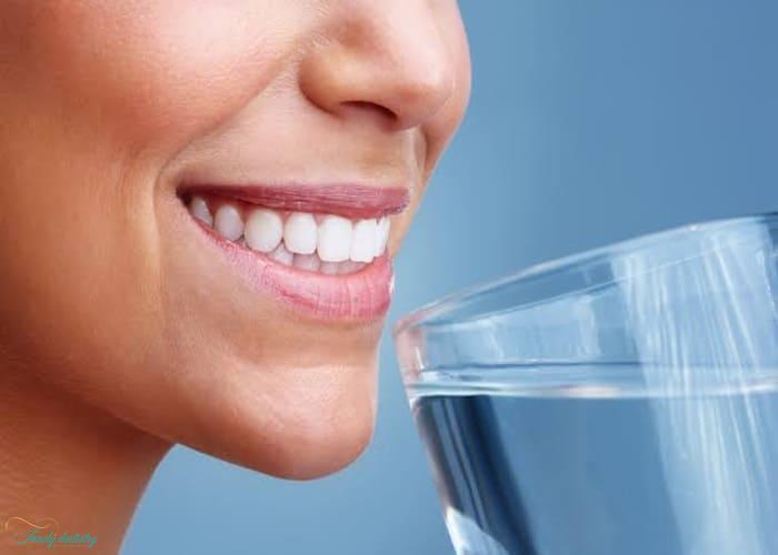 Rinse with warm salt water