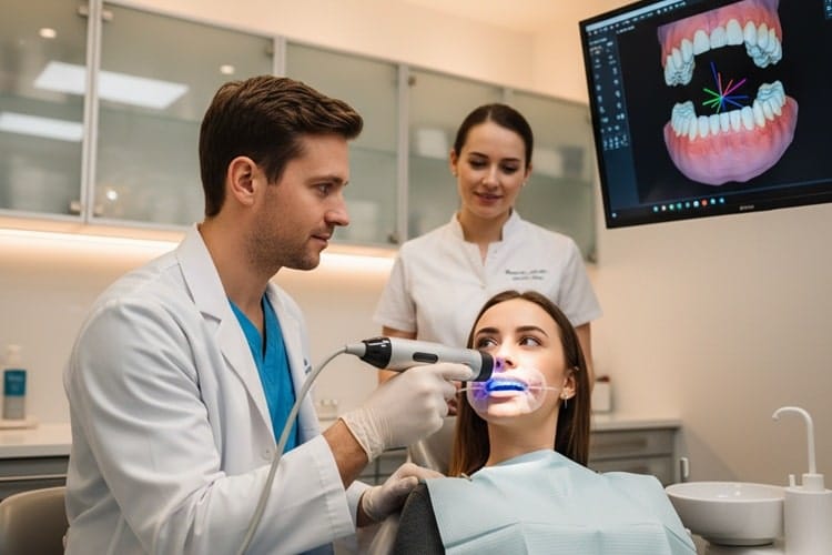 Visualization by dentist for clear aligners