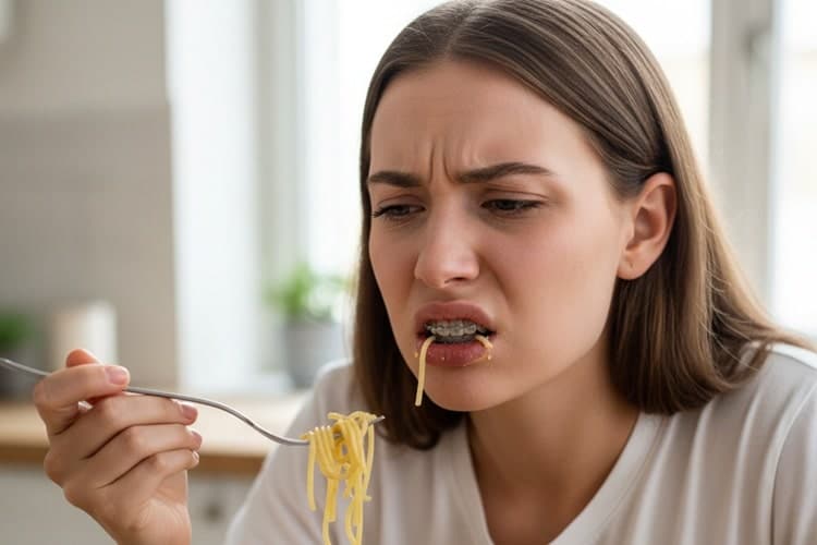 Symptoms after getting braces