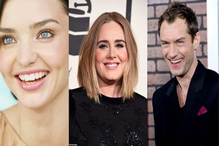 photo of famous celebrities with gummy smiles in the spotlight 